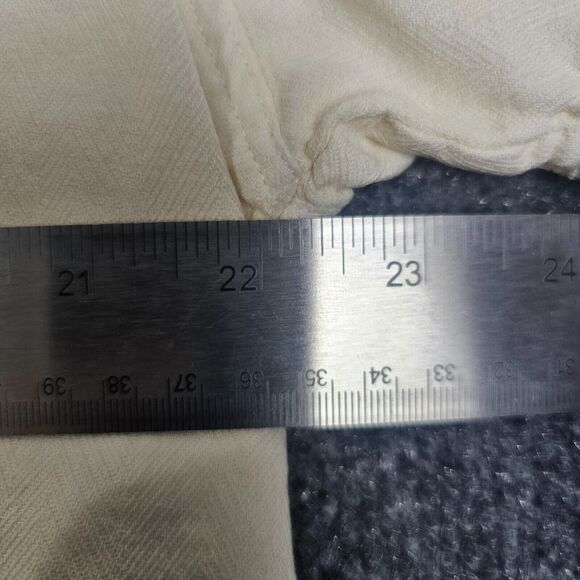 Nat Nast Men’s Button-Up Shirt Silk blend Short Sleeve White Cream Sz XL - Picture 8 of 10